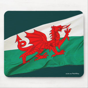 National Flag of Wales, The Red Dragon Patriotic Mouse Mat