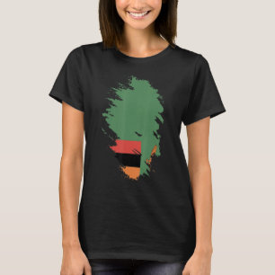 National Flag of Zambia souvenir for men women T-Shirt
