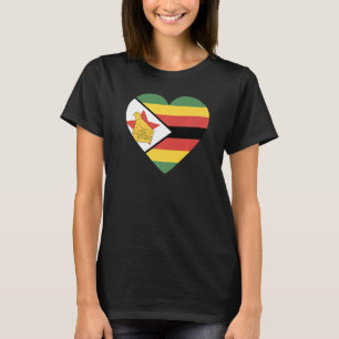 National Flag of Zimbabwe souvenir for men women T-Shirt