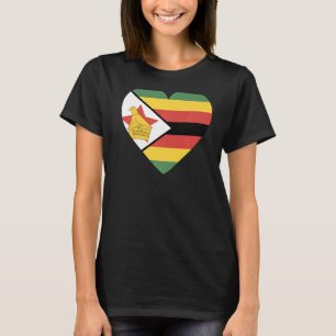 National Flag of Zimbabwe souvenir for men women T-Shirt