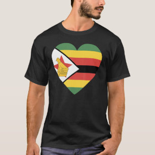 National Flag of Zimbabwe souvenir for men women T-Shirt