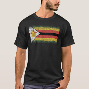 National Flag of Zimbabwe souvenir for men women T-Shirt