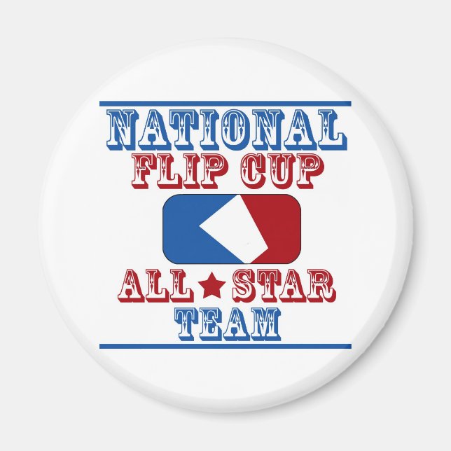 national flip cup champion magnet (Front)