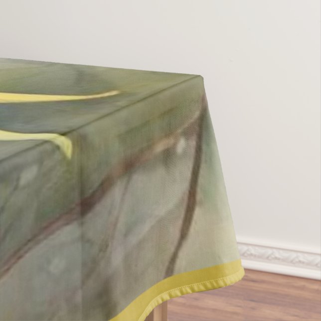 National Flower Australia Golden Wattle | large  Tablecloth (In Situ)