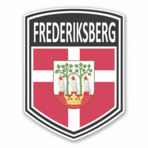 National - Frederiksberg Denmark Sticker