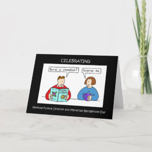 National Funeral Director Day March 11th Card