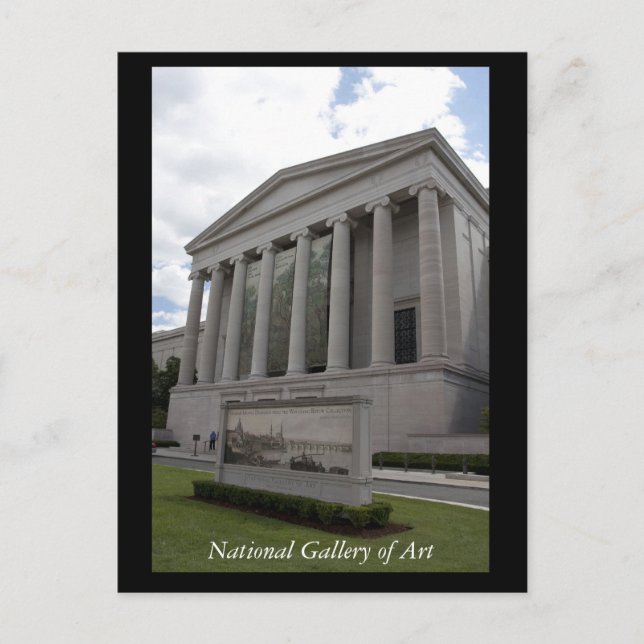 National Gallery of Art Postcard (Front)