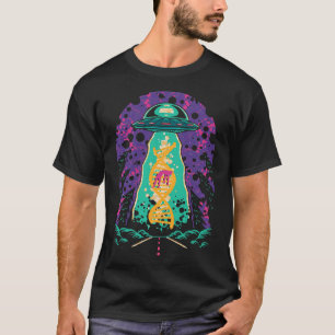 National genetic DNA day UFO believe men woman T-S T-Shirt