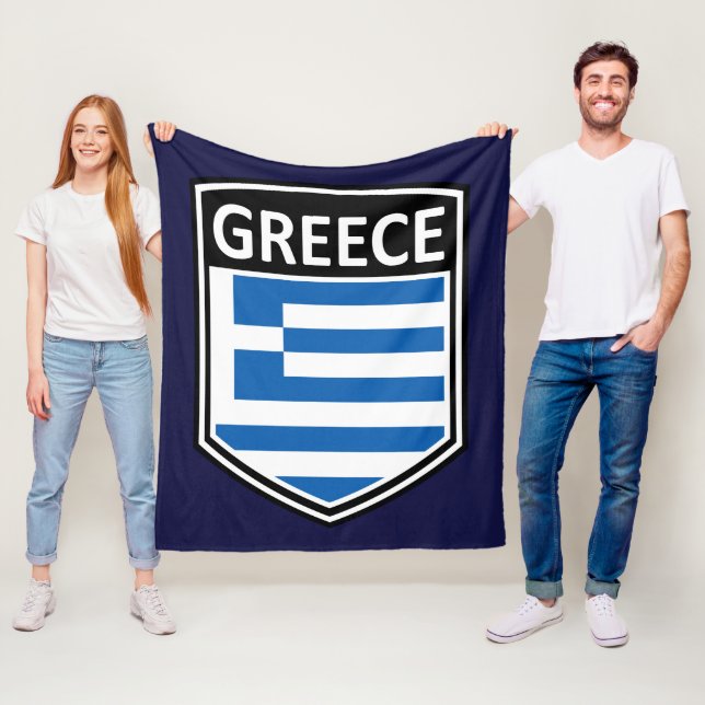 National - Greece Fleece Blanket (In Situ)