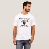 National Guard Grandma Heart Camo T-Shirt (Front Full)