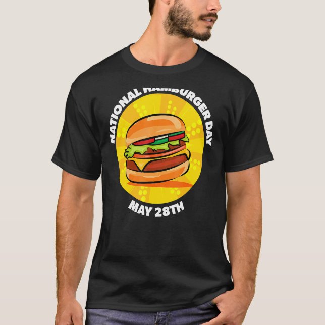 National Hamburger Celebration T-Shirt (Front)