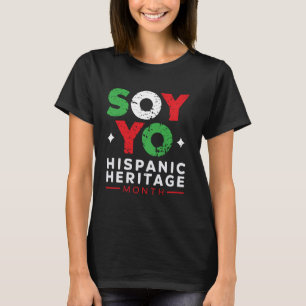 National Hispanic Heritage Afro Latina Latin Ameri T-Shirt