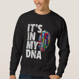 National Hispanic Heritage It's In My DNA Latino U Sweatshirt