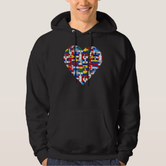 National Hispanic Heritage Month  All Countries Fl Hoodie