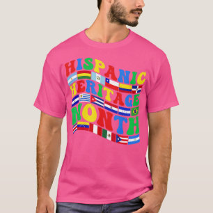 National Hispanic Heritage Month All countries La T-Shirt