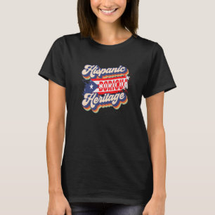 National Hispanic Heritage Month Boricua Puerto Ri T-Shirt