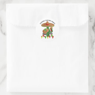 National Hispanic Heritage Month - Cactus Classic Round Sticker