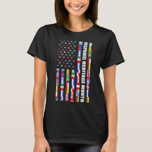 National Hispanic Heritage Month Celebration Ameri T-Shirt