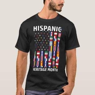 National Hispanic Heritage Month Celebration Latin T-Shirt