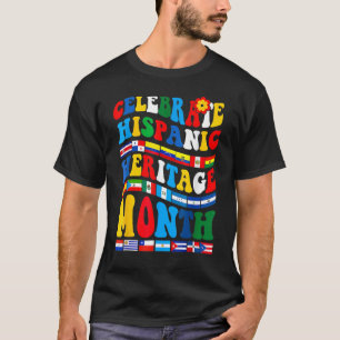 National Hispanic Heritage Month Celebration Latin T-Shirt