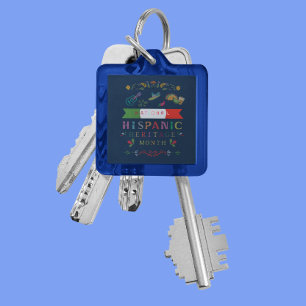 NATIONAL HISPANIC HERITAGE MONTH DESIGN KEY RING