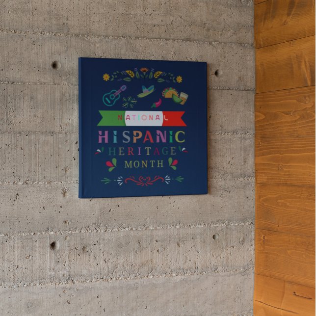 NATIONAL HISPANIC HERITAGE MONTH DESIGN POSTER (Creator Uploaded)