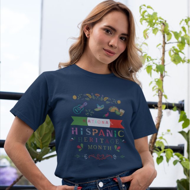 NATIONAL HISPANIC HERITAGE MONTH DESIGN T-Shirt (Creator Uploaded)