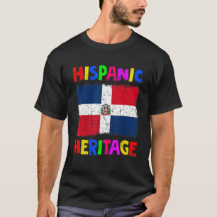 National Hispanic Heritage Month Dominican Republi T-Shirt