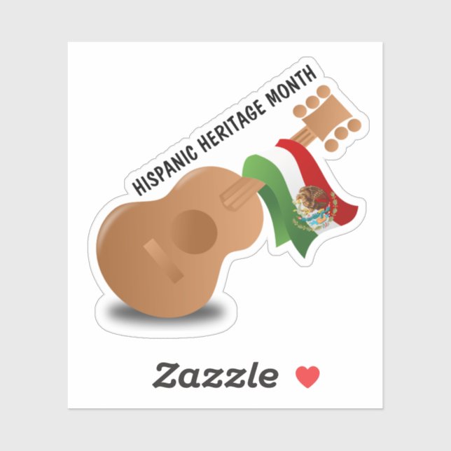 National Hispanic Heritage Month - Guitar (Sheet)