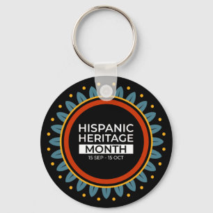 National Hispanic Heritage Month Key Ring