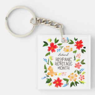 National HISPANIC HERITAGE MONTH Key Ring