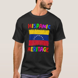 National Hispanic Heritage Month Latina Venezuela T-Shirt