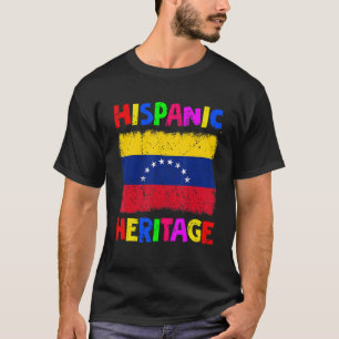 National Hispanic Heritage Month Latina Venezuela T-Shirt