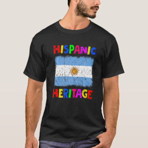 National Hispanic Heritage Month Latino Argentina T-Shirt