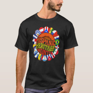 National Hispanic Heritage Month Latino Pretty Flo T-Shirt