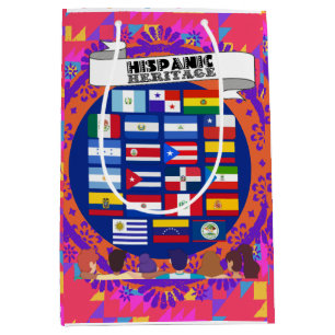 National Hispanic Heritage Month Medium Gift Bag