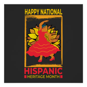 National Hispanic Heritage Month Poster