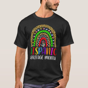 National Hispanic Heritage Month Rainbow All Count T-Shirt