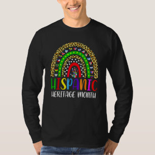 National Hispanic Heritage Month Rainbow All Count T-Shirt