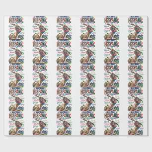 National Hispanic Heritage Month – Resilient, Prou Wrapping Paper