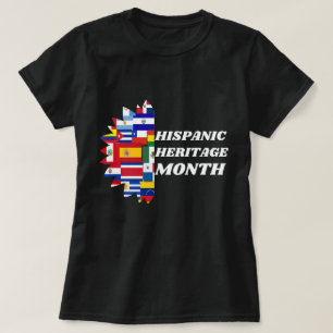 National Hispanic Heritage Month Shirt,Heritage Mo T-Shirt