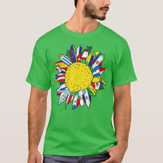National Hispanic Heritage Month Sunflower Latino  T-Shirt