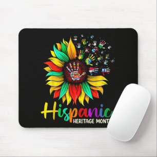 National Hispanic Heritage Month Sunflower Mouse Mat