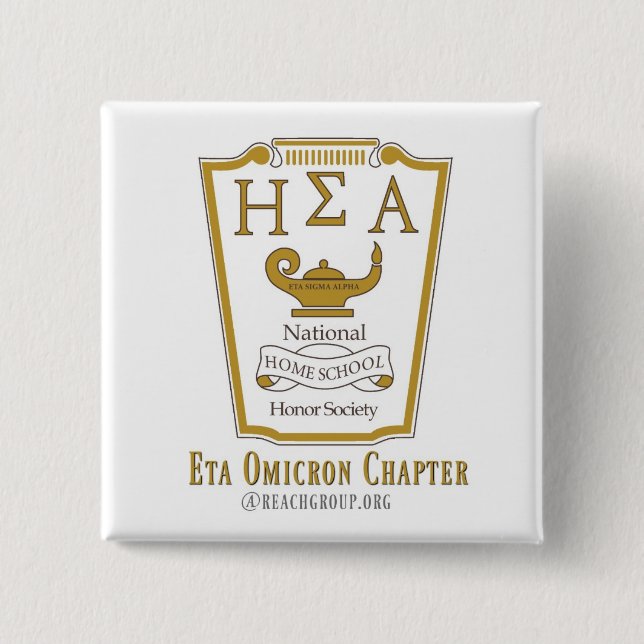 National Homeschool Honour Society pin (Front)