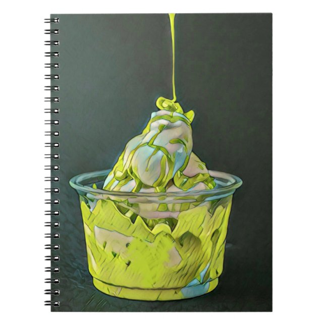 National Ice Cream Day Gift Notebook (Front)
