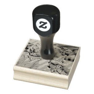 National Ice Cream Day Gift Rubber Stamp