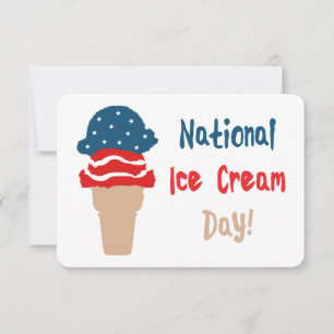 National Ice Cream Day Invitation