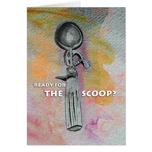 National Ice Cream Day, Ready for the Scoop? (Front)