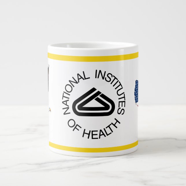 National Institute Of Health Large Coffee Mug (Front)