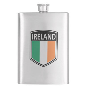 National - Ireland Hip Flask